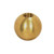 Satco 90-1627 Brass Ball; 1/2" Diameter; 1/8 IP Tap; Unfinished