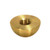 Satco 90-2095 Brass Half Ball; Unfinished; 8/2 Tap; 1/2" Diameter