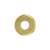 Satco 90-2142 Turned Brass Check Ring; 1/8 IP Slip; Burnished And Lacquered; 7/8" Diameter