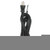 Satco 90-2210 12 Foot 18/3 SVT 105C Heavy Duty Cord Set; Black Finish; 50 Carton; 3 Prong Molded Plug; Stripped And Slit