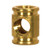 Satco 90-2373 Brass Armback; Unfinished; 5/8" x 13/16"; 1/8 IP x 1/8 IP x1/8 IP x 1/8 IP With 4 Holes