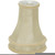 Satco 90-2525 Clip On Shade; Beige Leather Look; 2-1/8" Top; 4" Bottom; 5-1/8" Side