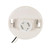 Satco 90-2580 Keyless White Porcelain GU24 Ceiling Receptacle; 6" AWM B/W Leads 105C; 4-3/8" Diameter; 300W; 300V