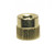 Satco 90-2585 Knurled Nut For Switches; Brass For Rotary And Push
