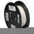 Satco 93-205 Lighting Bulk Wire; 18/1 Stranded Braid 200C SF-1; 250 Foot/Spool; White