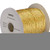 Satco 93-333 Pulley Bulk Wire; 18/3 SVT 105C Pulley Cord; 250 Foot/Spool; Clear Gold