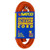 Satco 93-5005 25 Foot Orange Heavy Duty Outdoor Extension Cord; 16/3 Ga. SJTW-3 Orange Cord With Sleeve; 13A-125V; 1625W