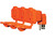 93-5042 - HD ORANGE OUTDOOR GROUNDED - Satco