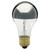 Satco S3955-TF 60 Watt A19 Incandescent; Silver Crown; 1500 Average rated hours; 580 Lumens; Medium base; 130 Volt; Shatter Proof