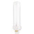 Satco S6735-TF 18 Watt; pin-based Compact Fluorescent; 3500K; 82 CRI; G24Q-2 (4-Pin) base; Shatter Proof