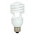 Satco S7226-TF 18 Watt; Mini Spiral Compact Fluorescent; 5000K; 82 CRI; Medium base; 120 Volt; Shatter Proof