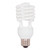 Satco S7234-TF 20 Watt; Mini Spiral Compact Fluorescent; 2700K; 82 CRI; Medium base; 120 Volt; Shatter Proof