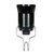 Satco 80-2548 Pressure Fit Candelabra Base Socket; Pin Socket; Pressure Fit; Phenolic; 1-1/4" Height; 3/4" Diameter; 60W; 125V; With Hook