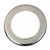 Satco 90-1888 Steel Check Ring; Curled Edge; 1/4 IP Slip; Nickel Plated Finish; 3/4" Diameter