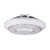 WSD-UPGC07W - WSD SERIES - LED Round Canopy Light plus Ambient Up Light, 70W, White, Frosted PC Lens* 5000K - Falkor