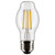 Satco S21336 8 Watt BT15 LED; Clear; Medium base; 90 CRI; 5000K; 120 Volt