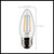 3B11/LED/927/CL/120V/E26