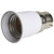 Satco 80/2784 European Medium E27 to European Bayonet B22d Extender Socket