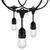 Satco S8030 24Ft; LED String Light; Includes 12-S14 bulbs; 2000K; 120 Volts