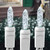 SHL LS-SHL-LED100NETPW LED Pure White Net Lights - 100 Bulbs - White Wire