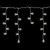 SHL LS-SHL-LED70ICEWW Warm White Icicle Lights - 8 ft. - 70 LED Mini Lights SHL LS-SHL-LED70ICEWW Warm White Icicle Lights - 8 ft. - 70 LED Mini Lights