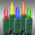 Christmas Lite Co. LS-S4-50LEDMLMULG LED Christmas String Lights - 25 ft. - (50) Multi-Color Mini Light LED's - 6 in. Bulb Spacing - Green Wire