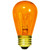 Halco LS-IN-0011S14TA 11 Watt - S14 Light Bulb - Transparent Amber