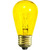 Halco LS-IN-0011S14TY 11 Watt - S14 Light Bulb - Transparent Yellow