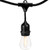 PLT Solutions LS-PLTS-12133 25 ft. Patio Stringer - (15) Suspended Household Medium Sockets - Bulbs Not Included