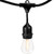PLT Solutions LS-PLTS-12132 100 ft. Patio Stringer - (48) Suspended Household Medium Sockets - Bulbs Not Included