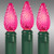 HLS LS-CMS-70C6-4GPI 24 ft. - Pink - LED C6 Christmas String Lights - 70 Bulbs
