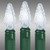 HLS LS-CMS-70C6-4GPW 24 ft. - Pure White - LED C6 Christmas String Light - 70 Bulbs