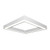 Saylite 45-Square-LED SQ45P LED Linear Pendant Square 4Ó x 5Ó, 4-Foot And 8-Foot Squares