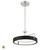 Eurofase Lighting 37083-020 Satin Nickel Pemberton Small LED Pendant/Semi Flushmount