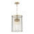 Eurofase Lighting 37085-018 Brass Saville 12" Round Pendant