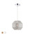Eurofase Lighting 34289-037 Chrome Catalda 9" Round Pendant