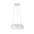 Eurofase Lighting 29091-010 White Acuto 14" Pendant
