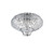 Eurofase Lighting 26328-010 Chrome Monica 20" Ceiling Mount