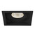 Eurofase Lighting 35137-35-01 Black Amigo 1-Light Square Trim Downlight Recessed, 26W, 3500K