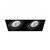 Eurofase Lighting TE222LED-30-2-01 Black Te222Led 2-Light Trimless LED Multiple Recess