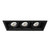 Eurofase Lighting TE163LED-35-4-01 Black Te163Led 3-Light LED Multiple Recess