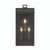 Eurofase Lighting 41968-017 Satin Black Soyar 3 - Light Outdoor Lantern