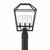 Eurofase Lighting 41959-015 Satin Black Bastille 4 - Light Post Light
