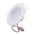 EiKO RDR6/16W/830/120DTWHB Res Downlight Retro 6IN 1500LM 16W 80CRI 3000K 120V Dim White Trim Baffle