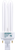 Sylvania CF18DDE835ECO 50/CS 1/SKU DULUX 18W double compact fluorescent lamp with 4-pin base, 3500K color temperature, 82 CRI, for use with electronic and dimming ballasts, ECOLOGIC 20672
