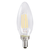 Sylvania LED4B10CBLUNTDIM927CL13YTLBL2 12/CS 2/SK LED Naturalª TruWaveª B10, 4W, Dimmable, 90CRI, 350 Lumen, 2700K, 15000 Life, Candelabra Base, Clear Finish 40794