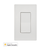 Sylvania LEDWSWITCHHOMEKITBLES+ 4/CS 1/SKU BLE On/Off switch, in-wall mounting, 120V, work with Apple HomeKit, single pole<(>&<)> 3-way, 600W max, work with LED, CFLi, halegan lamps 78069