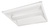 Sylvania RDORKIT3A023UNVD83522UWH 1/CS 1/SKU RDORKIT 3A, 23 Watts, 120-277V, 0-10V Dimmable, 80+ CRI, 3500K, 2x2, White Painted Finish 60616
