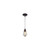 CGPNDNTPLG4WLP/120/30/BL/VID - Cage pendant with plug in, 4.5w, ST19 LED Lamp - Sylvania