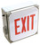 23500 TCP Lighting 23500 Red Wet Location Single Face LED with Battery Back-up